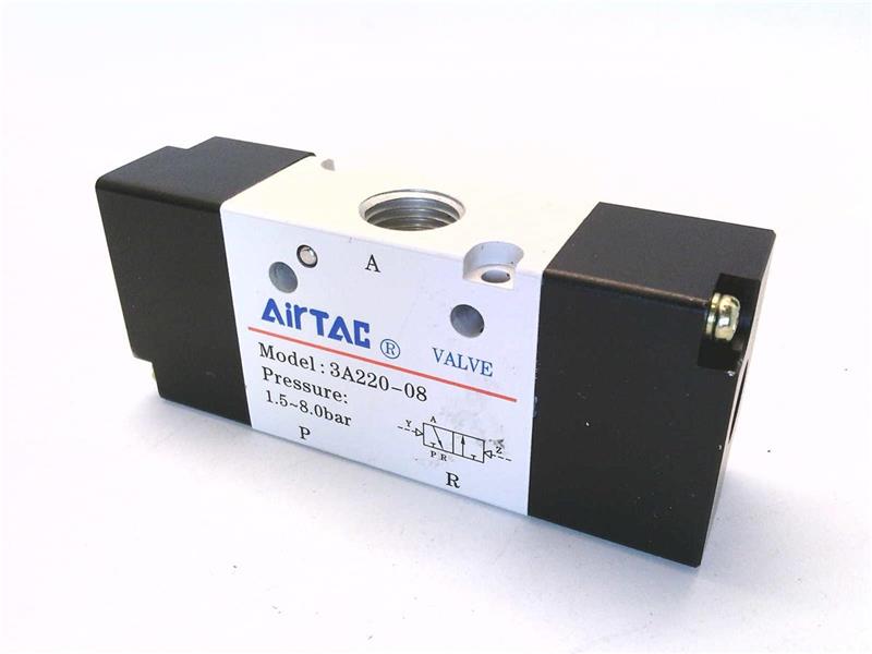 Pneumatic Valve (Air Pilot) 3W2P 3A220-08 1/4"