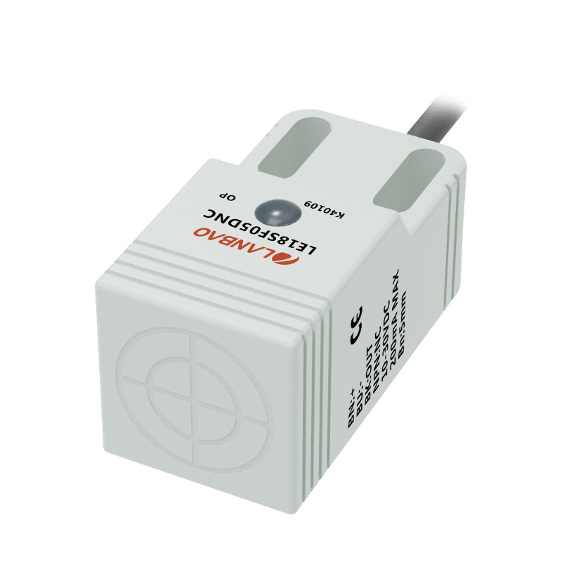 Inductive Sensor Square 18mm, DC 2 Wire, Non Flush, Normally Open 