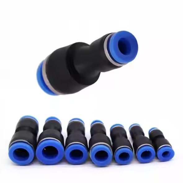 Pneumatic Reducer Fitting PG6-4 6mm to 4mm