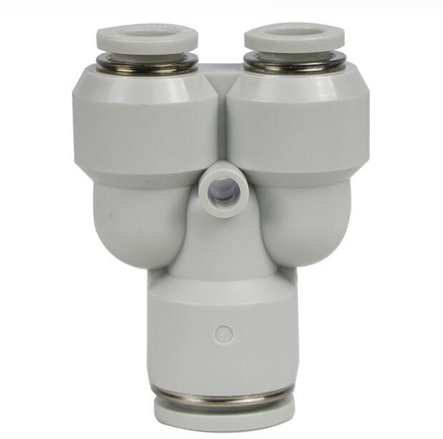 Pneumatic Y Reducer Fitting PYW8-6 8mm to 6mm