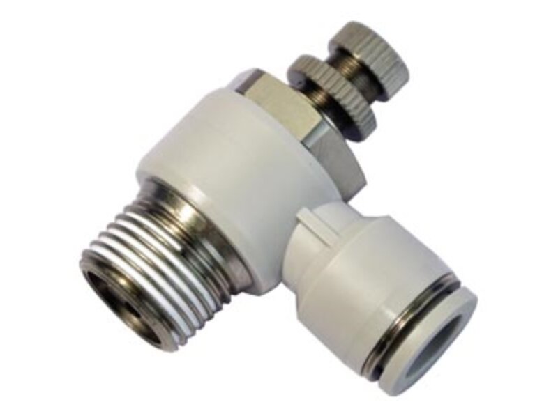 Pneumatic Speed Controller Fitting PSL8-02A 1/4" 8mm