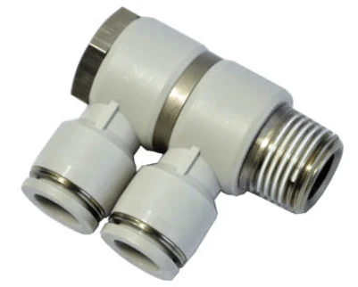 [PHW401] Pneumatic Double Elbow Fitting PHW4-01 1/8" 4mm