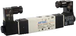 [4V12006B] Pneumatic Valve (Solenoid) 5W2P 4V120-06-B DC24V 1/8"