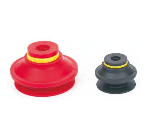 [SB50S] Suction Cup - 50mm bellow Red Silicone - SB50S