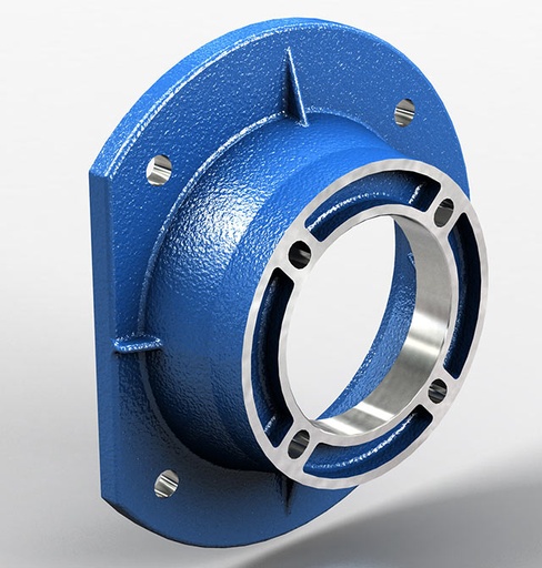 [WMRV-040-FD] Output Flange FD - Worm Gearbox 040
