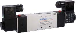 [4V32010A] Pneumatic Valve (Solenoid) 5W2P 4V320-10-A AC220V 3/8"