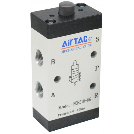 [M5B21008] Manual control valve M5B2108 1/4" 5/2 Way- Modular