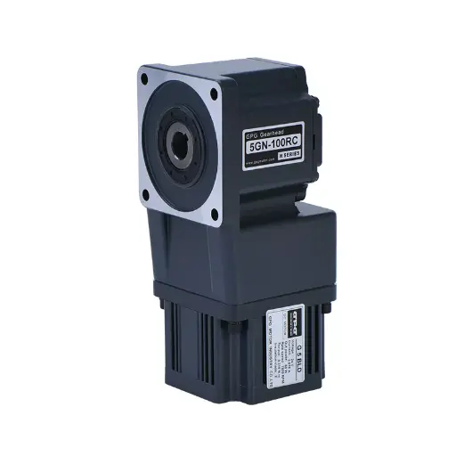[5GN-50-RC] Gearbox 5GN for Micro AC motor -  Ratio 1:50 - Right Angle