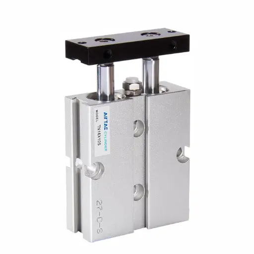 [TN20x100S] Twin Rod Cylinder TN Series, Bore 20, Stroke 100