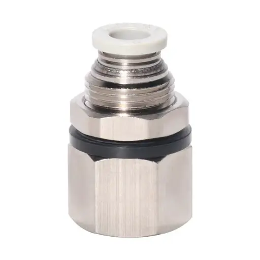 [PMF601] Pneumatic Bulkhead Connector PMF601 6mm 1/8"